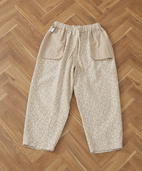 JOURNAL STANDARD LUXE（ジャーナルスタンダード　ラックス）の「ダブルJQレオパ イージーパンツ（その他パンツ・レディース・チャコールグレー/アイボリー・FREE）」の7枚目の写真