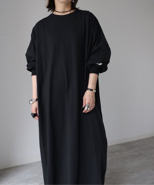 model：155cm. 着用サイズ：FREE