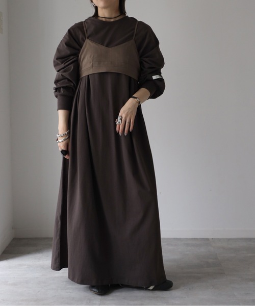 model：155cm. 着用サイズ：FREE