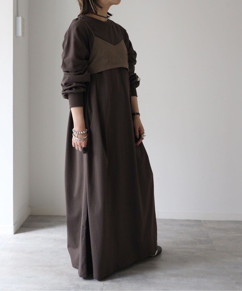 model：155cm. 着用サイズ：FREE