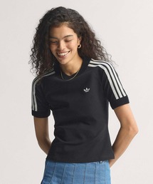 ニット クロシェ ディテール付き カリ Tシャツ / アディダスオリジナルス adidas Originals