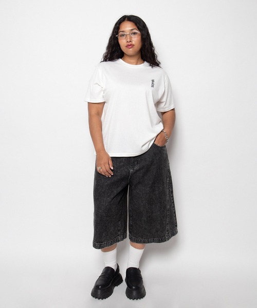 PUNYUS(プニュズ)の「【NEW SIZE】ニャンキーTシャツ(Tシャツ/カットソー・レディース・グレー/ホワイト・4/3/2/1/5)」の12枚目の写真