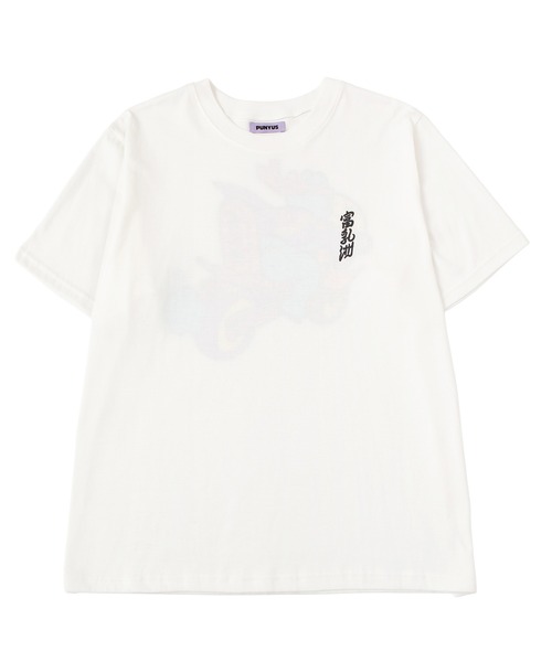 PUNYUS(プニュズ)の「【NEW SIZE】ニャンキーTシャツ(Tシャツ/カットソー・レディース・グレー/ホワイト・4/3/2/1/5)」の15枚目の写真