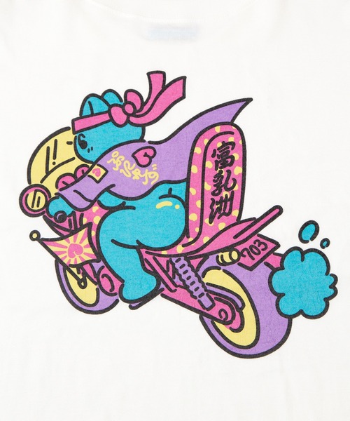 PUNYUS(プニュズ)の「【NEW SIZE】ニャンキーTシャツ(Tシャツ/カットソー・レディース・グレー/ホワイト・4/3/2/1/5)」の16枚目の写真