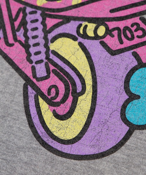 PUNYUS(プニュズ)の「【NEW SIZE】ニャンキーTシャツ(Tシャツ/カットソー・レディース・グレー/ホワイト・4/3/2/1/5)」の17枚目の写真