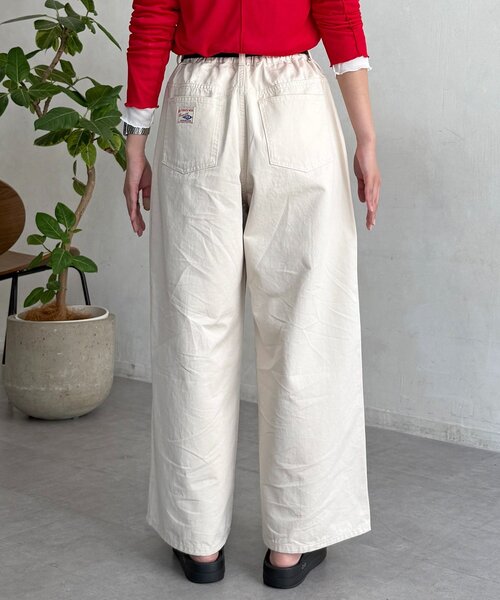 CPCM(シーピーシーエム)の「ワイドチノパンツ(その他パンツ・レディース・ベージュ/アイボリー/ブラック・SMALL/MEDIUM)」の9枚目の写真