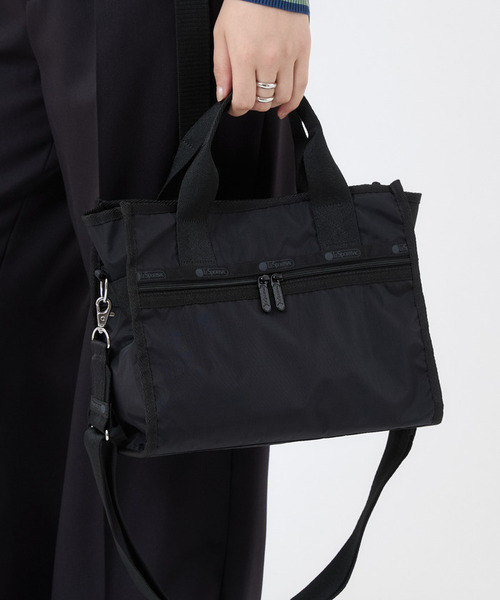 LeSportsac(レスポートサック)の「LARGE E/W TH TOTE リサイクルドブラックJP(トートバッグ・レディース・ブラック・FREE)」の2枚目の写真