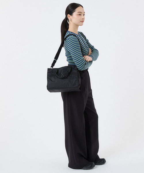 LeSportsac(レスポートサック)の「LARGE E/W TH TOTE リサイクルドブラックJP(トートバッグ・レディース・ブラック・FREE)」の3枚目の写真