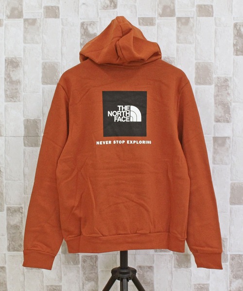 THE NORTH FACE（ザノースフェイス）の「TNF BOXロゴ エボリューション バックプリント スウェット フーディ M EVOLUTION BOX NSE HOODIE（パーカー・メンズ・ブラウン/ブラック/ダークパープル・M/XL/L）」の2枚目の写真