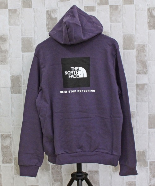 THE NORTH FACE（ザノースフェイス）の「TNF BOXロゴ エボリューション バックプリント スウェット フーディ M EVOLUTION BOX NSE HOODIE（パーカー・メンズ・ブラウン/ブラック/ダークパープル・M/XL/L）」の3枚目の写真