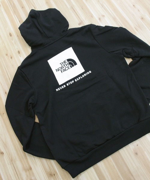 THE NORTH FACE（ザノースフェイス）の「TNF BOXロゴ エボリューション バックプリント スウェット フーディ M EVOLUTION BOX NSE HOODIE（パーカー・メンズ・ブラウン/ブラック/ダークパープル・M/XL/L）」の6枚目の写真