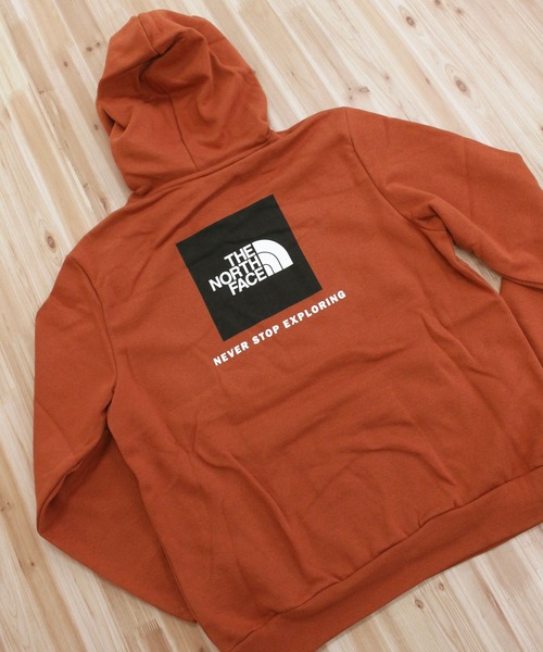 THE NORTH FACE（ザノースフェイス）の「TNF BOXロゴ エボリューション バックプリント スウェット フーディ M EVOLUTION BOX NSE HOODIE（パーカー・メンズ・ブラウン/ブラック/ダークパープル・M/XL/L）」の9枚目の写真