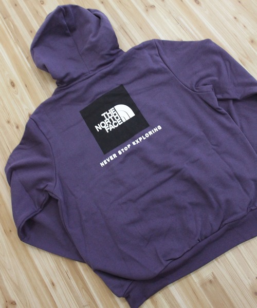THE NORTH FACE（ザノースフェイス）の「TNF BOXロゴ エボリューション バックプリント スウェット フーディ M EVOLUTION BOX NSE HOODIE（パーカー・メンズ・ブラウン/ブラック/ダークパープル・M/XL/L）」の12枚目の写真