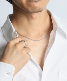 The DUFFER of ST.GEORGE（ザダファーオブセントジョージ）の「【WEB限定アイテム】SCREW CHAIN NECKLACE:スクリューチェーン ネックレス   ステンレス   アジャスター付き   日本製   メイドインジャパン   ユニセックス（ネックレス）」