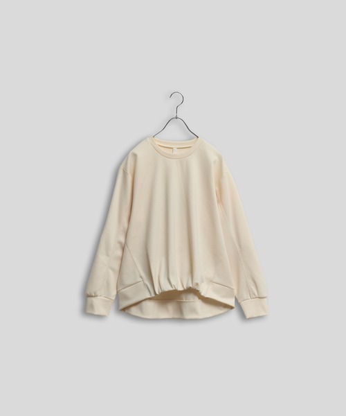 Kelen(ケレン)の「「KELEN / ケレン」ドレープデザインポンチトップス(Tシャツ/カットソー・レディース・カーキ/アイボリー/ブラック/チャコールグレー・S/M)」の21枚目の写真