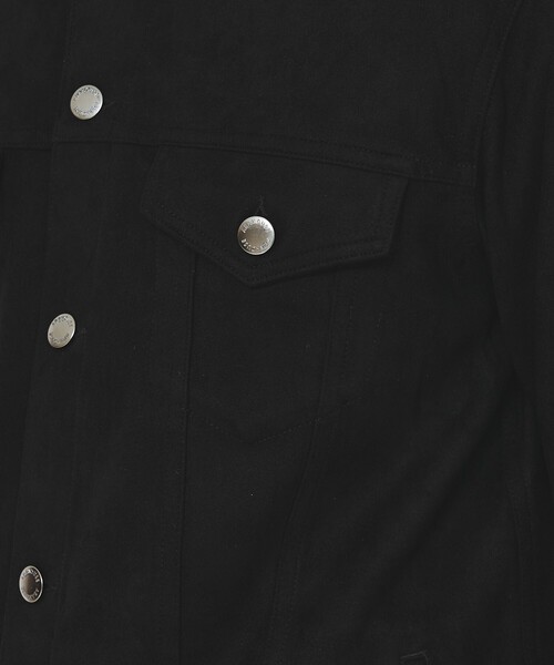 ABAHOUSE GRAY（アバハウスグレイ）の「【フェイクスエード】トラッカー ジャケット（ブルゾン・メンズ・ブラック/キャメル/グレイッシュベージュ・46/50/48）」の12枚目の写真