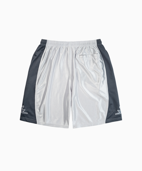 HELLO SUNRISE(ハローサンライズ)の「HS Basketball Shorts_Silver(その他パンツ・レディース・シルバー・MEDIUM/LARGE)」の2枚目の写真