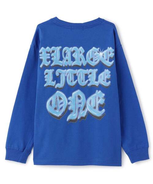 XLARGE KIDS(エクストララージキッズ)の「ビッグロゴ長袖Tシャツ(Tシャツ/カットソー・キッズ・ブラック/ブルー/トップグレー・80cm/90cm/100cm/140cm/110cm/120cm/130cm)」の8枚目の写真
