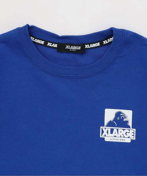 XLARGE KIDS(エクストララージキッズ)の「ビッグロゴ長袖Tシャツ(Tシャツ/カットソー・キッズ・ブラック/ブルー/トップグレー・80cm/90cm/100cm/140cm/110cm/120cm/130cm)」の6枚目の写真