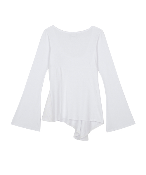 LUVISTRUE(ラヴイズトゥルー)の「RL LAYERED LACE TEE(WHITE)(Tシャツ/カットソー・レディース・その他・FREE)」の3枚目の写真