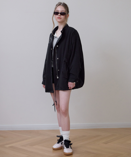 ROSEFRANTZ（ロゼフランツ）の「Overfit Padded Field Jacket [Black]（その他アウター・レディース・ブラック・OS）」の3枚目の写真