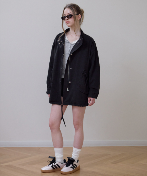 ROSEFRANTZ（ロゼフランツ）の「Overfit Padded Field Jacket [Black]（その他アウター・レディース・ブラック・OS）」の4枚目の写真
