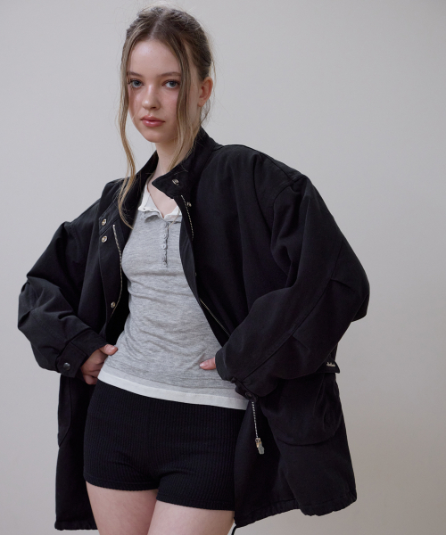 ROSEFRANTZ（ロゼフランツ）の「Overfit Padded Field Jacket [Black]（その他アウター・レディース・ブラック・OS）」の10枚目の写真