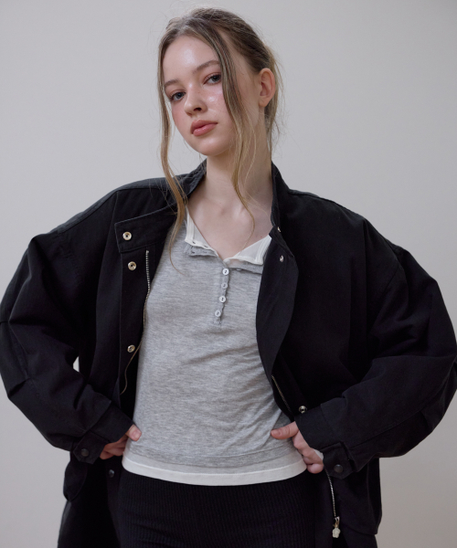 ROSEFRANTZ（ロゼフランツ）の「Overfit Padded Field Jacket [Black]（その他アウター・レディース・ブラック・OS）」の11枚目の写真