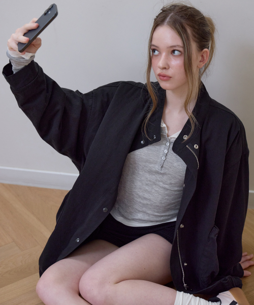 ROSEFRANTZ（ロゼフランツ）の「Overfit Padded Field Jacket [Black]（その他アウター・レディース・ブラック・OS）」の14枚目の写真