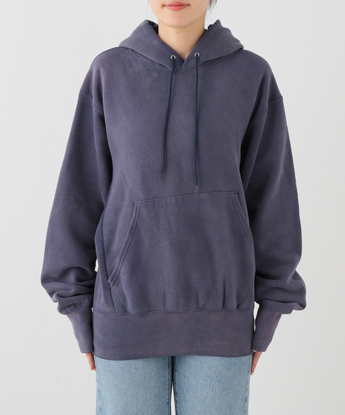 OUTDOOR PRODUCTS(アウトドアプロダクツ)の「Lee VINTAGE FOODIE(パーカー・レディース・ブラック/ネイビー/ライトグレー・36/40)」の3枚目の写真