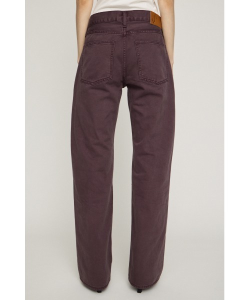 SLY（スライ）の「L/W WIDE STRAIGHT DENIM PT ローウエストワイドストレートデニムパンツ 秋服（デニムパンツ・レディース・ダークブルー/ダークパープル・1/2/0）」の17枚目の写真