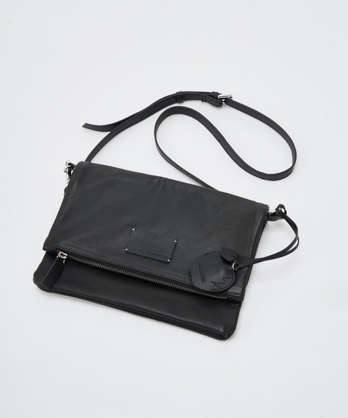ADAM PATEK（アダムパテック）の「mko13959-w-r leather convertible clutch bag クラッチバッグ(AP2629021)（クラッチバッグ・メンズ・ブラック・FREE）」の9枚目の写真