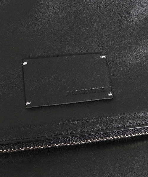 ADAM PATEK（アダムパテック）の「mko13959-w-r leather convertible clutch bag クラッチバッグ(AP2629021)（クラッチバッグ・メンズ・ブラック・FREE）」の15枚目の写真