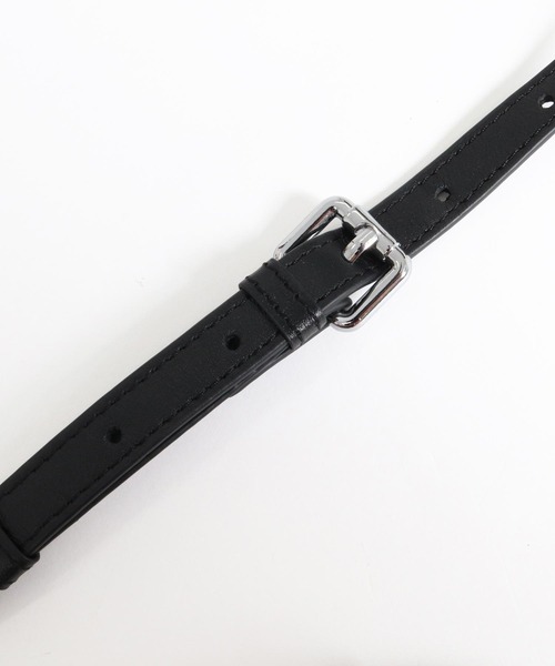 ADAM PATEK（アダムパテック）の「mko13959-w-r leather convertible clutch bag クラッチバッグ(AP2629021)（クラッチバッグ・メンズ・ブラック・FREE）」の16枚目の写真
