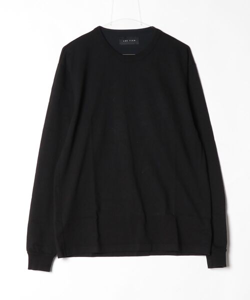 LES TIEN(レスティエン)の「LES TIEN BINDED NECK CLASSIC LONG SLEEVE (HV-2090)(Tシャツ/カットソー・メンズ・ブラック/ホワイト・LARGE/X-LARGE/MEDIUM)」の2枚目の写真