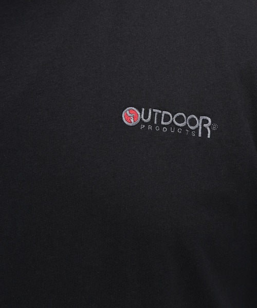 OUTDOOR PRODUCTS(アウトドアプロダクツ)の「Tシャツ 長袖 メンズ 大きいサイズ 天竺 アウトドアバックプリント クルーネック ロングスリーブ カットソー OUTDOOR PRODUCTS (アウトドアプロダクツ)(Tシャツ/カットソー・メンズ・ブラック/ベージュ・3L/4L/5L)」の19枚目の写真