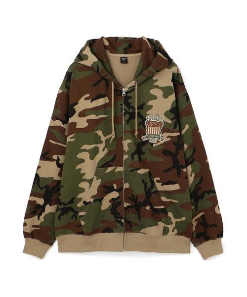 AVIREX（アヴィレックス）の「《WEB&DEPOT限定》VARSITY ZIP UP PARKA/パーカー（パーカー・メンズ・レッド系その他4/ホワイト/オリーブ系1/ブラック・S）」の21枚目の写真