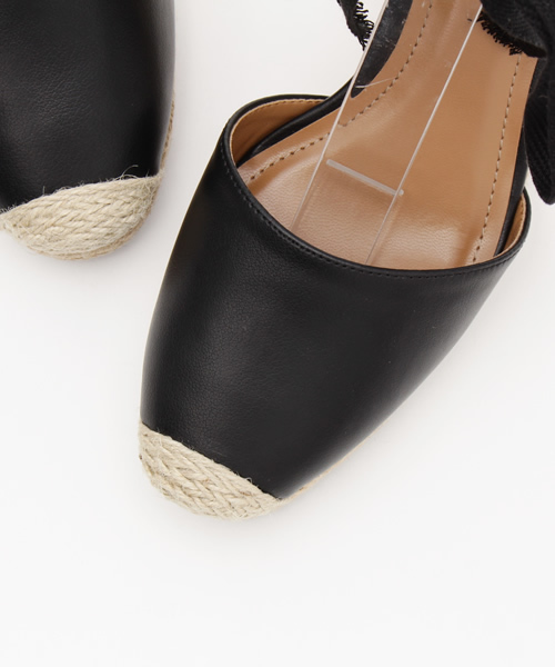 MOUSSY（マウジー）の「ESPADRILLE SANDALS（サンダル・レディース・ブラウン/ブラック・LARGE/SMALL/MEDIUM）」の7枚目の写真