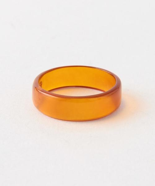 Steven Alan（スティーブンアラン）の「＜大澤鼈甲＞ 6MM ORANGE RING