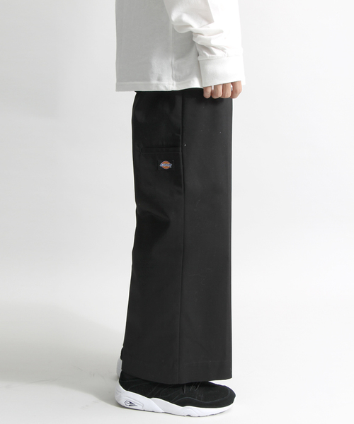 Dickies（ディッキーズ）の「∴WEGO/Dickies別注ワイドパンツ（チノパンツ・メンズ・ベージュ/ブラック・LARGE/MEDIUM）」の10枚目の写真