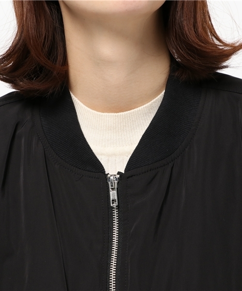 WEGO(ウィゴー)の「DISPARK/ボリュームスリーブMA-1(MA-1・レディース・カーキ/ブラック・FREE)」の13枚目の写真