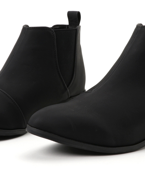 LBC（エルビーシー）の「ヌバックサイドゴアショートブーツ            （ブーツ・レディース・ブラウン/ブラック/グレー・LARGE/MEDIUM）」の7枚目の写真