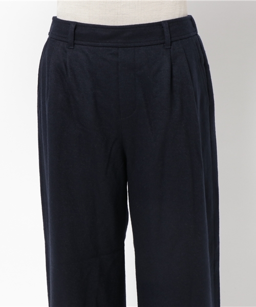 LBC（エルビーシー）の「T/Wジャージーセミワイドパンツ                （その他パンツ・レディース・ネイビー/アッシュグレー/マスタード・MEDIUM）」の7枚目の写真