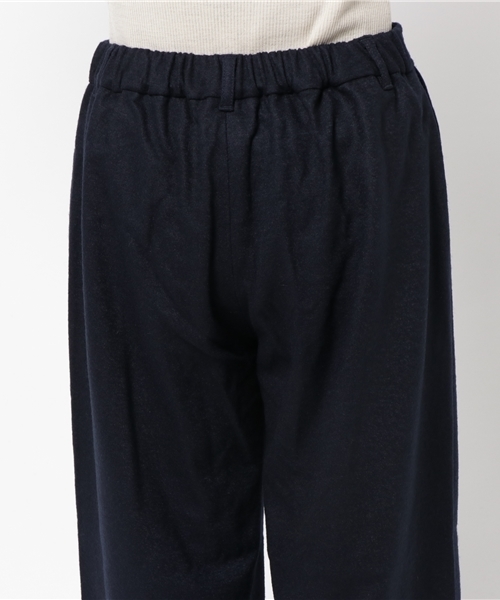 LBC（エルビーシー）の「T/Wジャージーセミワイドパンツ                （その他パンツ・レディース・ネイビー/アッシュグレー/マスタード・MEDIUM）」の8枚目の写真