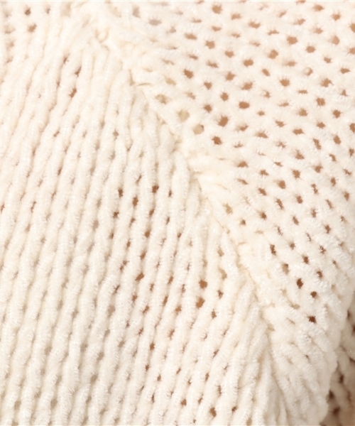 VENCEEXCHANGE（ヴァンスエクスチェンジ）の「オフタートルモールプルオーバー（ニット/セーター・レディース・ブラック/スカイブルー/ピンク/オフホワイト/グレー・MEDIUM）」の12枚目の写真