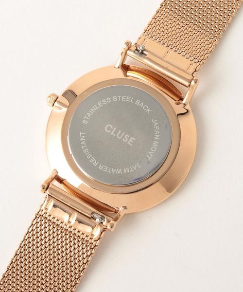 CLUSE(クルース)の「<CLUSE>メッシュ 38mmフェイスウォッチ/ピンクゴールドカラー :(アナログ腕時計・レディース・ピンク・FREE)」の5枚目の写真