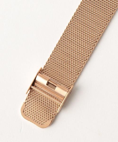 CLUSE(クルース)の「<CLUSE>メッシュ 38mmフェイスウォッチ/ピンクゴールドカラー :(アナログ腕時計・レディース・ピンク・FREE)」の8枚目の写真
