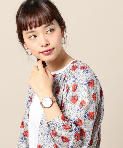 CLUSE(クルース)の「<CLUSE>メッシュ 38mmフェイスウォッチ/ピンクゴールドカラー :(アナログ腕時計・レディース・ピンク・FREE)」の10枚目の写真