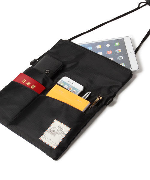 BEAMS LIGHTS(ビームスライツ)の「BEAMS LIGHTS / マルチポケットサコッシュ(ショルダーバッグ・メンズ・ブルー/ブラック/オリーブ/グレー・ONE SIZE)」の8枚目の写真