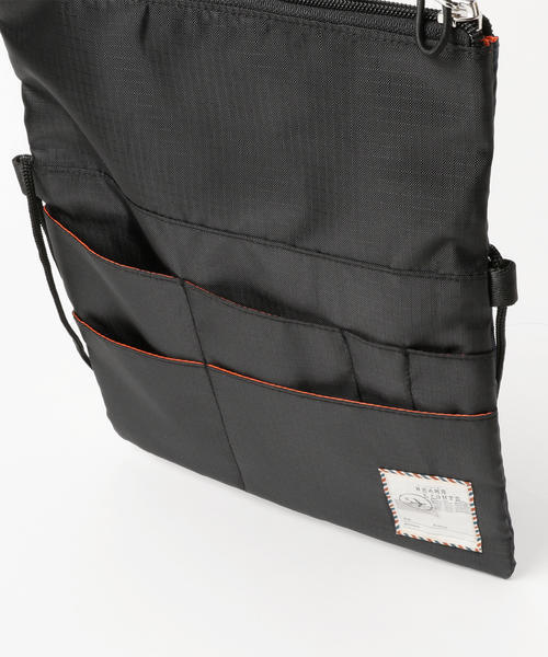 BEAMS LIGHTS(ビームスライツ)の「BEAMS LIGHTS / マルチポケットサコッシュ(ショルダーバッグ・メンズ・ブルー/ブラック/オリーブ/グレー・ONE SIZE)」の20枚目の写真